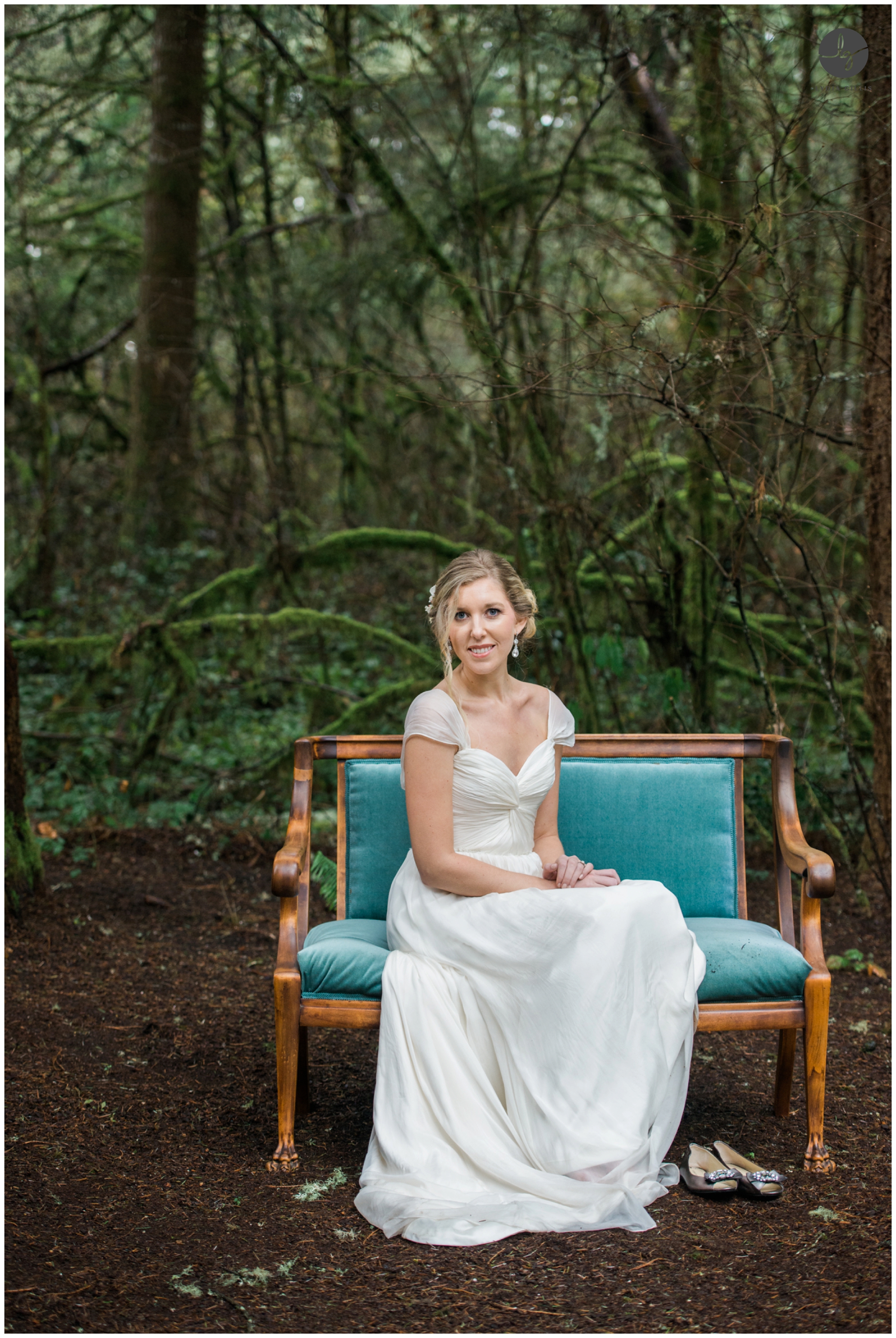 Deep Woods Vintage Wedding, Bridal, Rustic Wedding, Bend Rustic Wedding Photo | Lydia Gillis Photography
