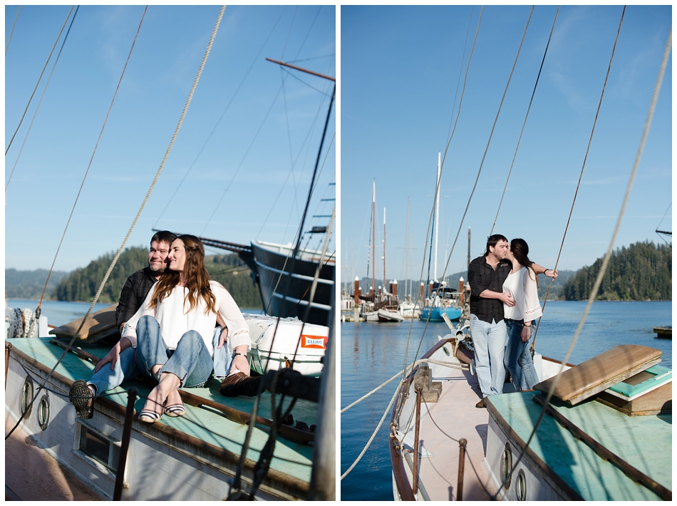 engagement session in florence oregon photographed by eugene wedding photographer Lydia Gillis