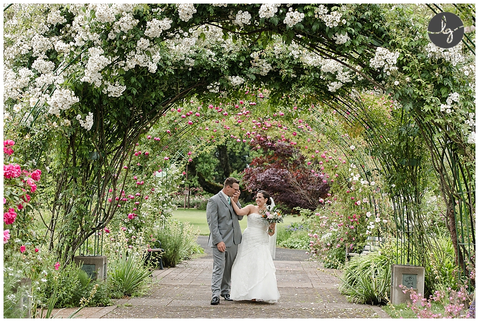 Beautiful Romantic wedding at Owen Rose Garden