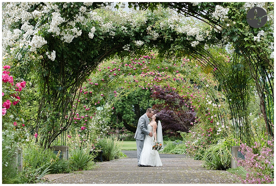 Beautiful Owen Rose Garden Wedding in Spring