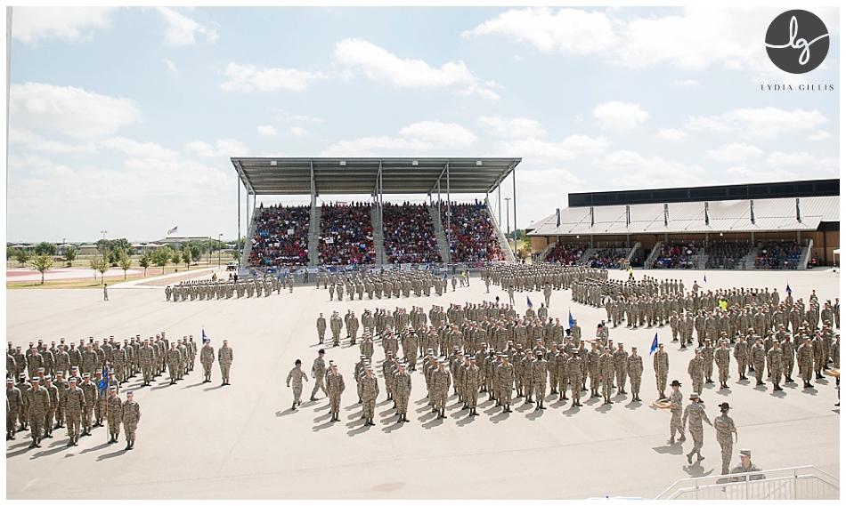 Lackland Air Force Base Coin Ceremony