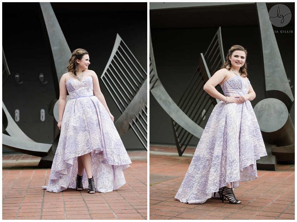 Lilac Prom dress