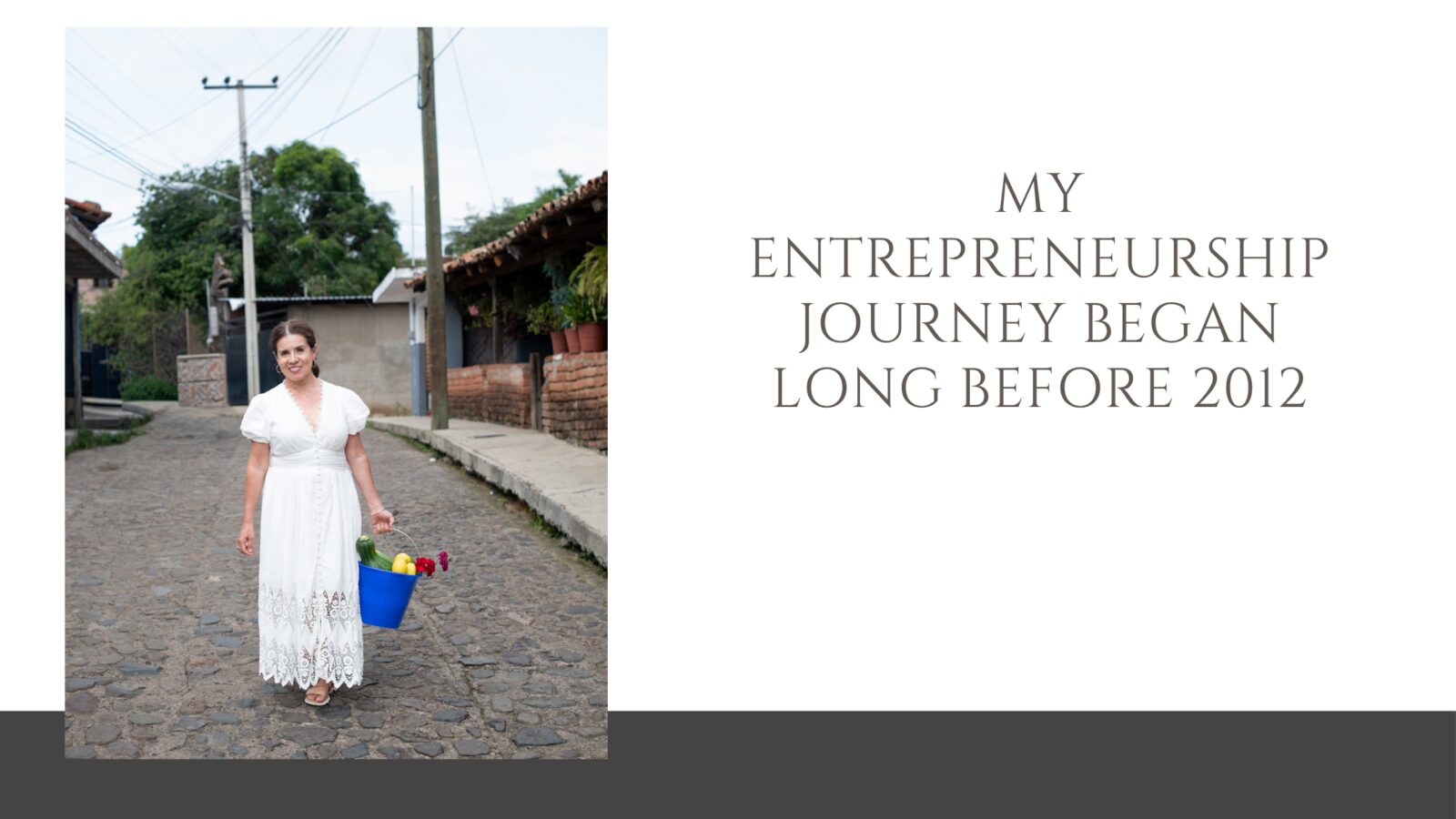 Entrepreneurship journey of Lydia Gillis, which began during her childhood in Mexico.