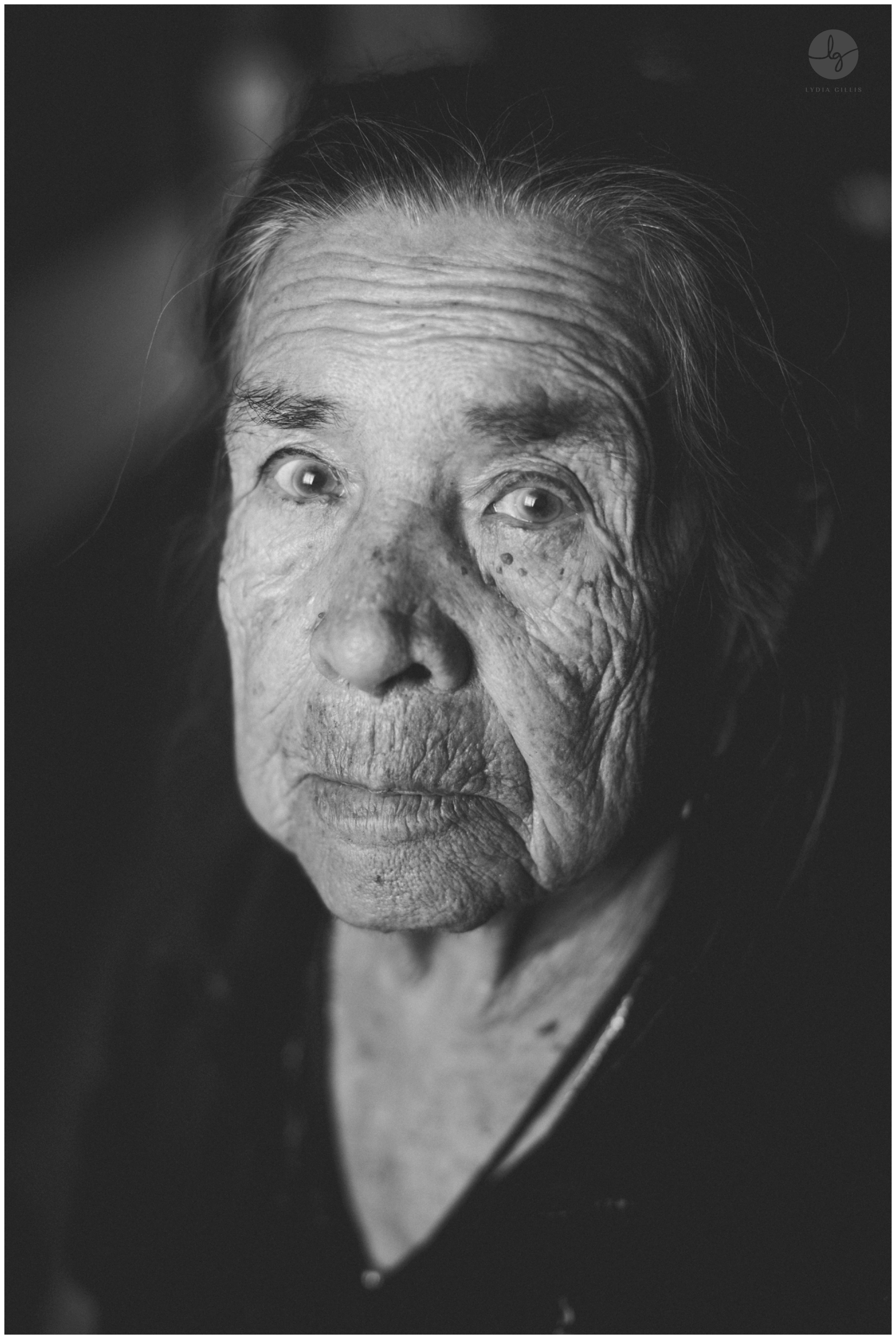 portrait of an older lady |Lydia Gillis Photography