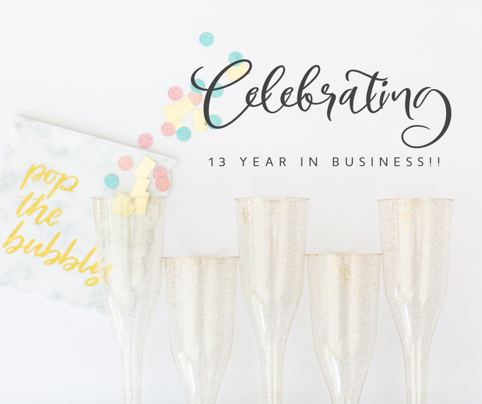 Pop the champagne! LYDIA GILLIS Photography Celebrates 13 years in Business 